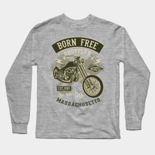 Born Free Choppers Long Sleeve T-Shirt